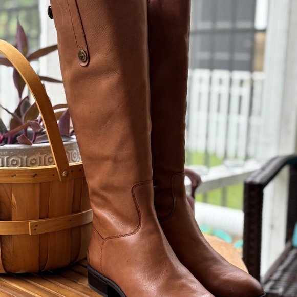 Sam Edelman brown leather boots - Picture 2 of 13